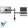 Neomounts FPMA-D550NOTEBOOK uchwyt / stojak do monitorów 81,3 cm (32") Biurko Czarny