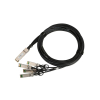 Extralink Kabel QSFP+ QSFP+ DAC DAC, 40Gbps do 4x 10Gbps 3m, 30AWG