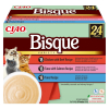 INABA CAT CIAO BISQUE TUNA,BEEF,CHICK 24x40g