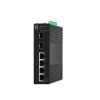 Przełącznik przemysłowy LevelOne Hilbt GB/SL 6-portowy/IP30+DIN 1Gbps
