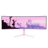 Arozzi Nova 49” Curved monitor komputerowy 124,5 cm (49") 5120 x 1440 px Dual QHD LED Różowy