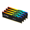 Kingston FURY DDR5 128GB (4x32GB) 5200MHz CL40 Beast Black RGB XMP