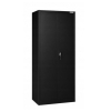Iron Mate Szafa Gospodarcza Metalowa SATURN 185x90x45 Czarna RAL9005