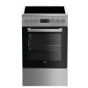 Beko FSM57300GX Kuchenka wolnostojąca Prąd elektryczny Ceramiczna Stal nierdzewna