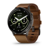 Garmin Venu 4 3,56 cm (1.4") AMOLED 45 mm Cyfrowy 454 x 454 px Ekran dotykowy Czarny Wi-Fi GPS