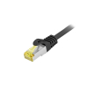 Equip 605109 kabel sieciowy Czarny 20 m Cat6a S/FTP (S-STP) Okrągły
