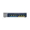 Switch Netgear MS108EUP-100EUS 8p PoE 230W (PoE+: 4p PoE++: 4p) Unmanaged Multigigabit