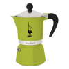 Bialetti Rainbow Kawiarka moka Czarny, Zielony