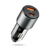 EVERACTIVE ŁADOWARKA SAMOCHODOWA 1 X USB QC3.0, 1 X USB-C PD 83W CZARNA CC-60Q