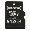SD MicroSDXC Card 512GB Intenso UHS-I inkl. SD- Adapter retail