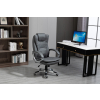 Activejet Fotel biurowy z masażem, podgrzewany YK7304 szary