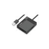 Ugreen czytnik kart pamięci SD/microSD / CF/MS z kablem USB 3.0 1m CR125 (czarny)
