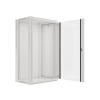 Szafa rack Lanberg WF01-6422-10S (22U; 1080mm / 600mm / 450 mm; wisząca; Szklane; 19''; kolor szary)