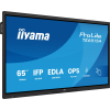 Monitor interaktywny IIYAMA 163.9cm(65") TE6515A-B1AG 16:9 M-Touch 2xHDMI+2xUSB-C