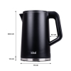 IDEAL CZAJNIK 1,7 L,STALOWY ŚRODEK, MOC 1500 W, CZ