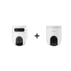 Ezviz H8c 4G 2K Kamera IP do monitoringu + Ezviz H9C WiFi Obrotowa 2K 2w1 (3MP+3MP)