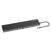 Stacja dokująca CONCEPTRONIC 14-1 USB-C->2xHDMI/DP/2xUSB-C/+ 18cm bk