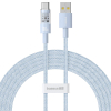 Kabel Baseus Gem USB-USB C 100W 2m (niebieski)