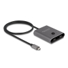 Delock USB 10 Gbps USB Type-C? Switch 2 auf 1 bidirektional 8K
