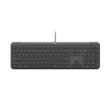 Logitech Signature Slim Wired K620 For Business klawiatura Uniwersalne USB QWERTZ Niemiecki Grafitowy