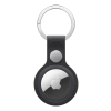 Breloczek do kluczy Apple AirTag FineWoven - Czarny