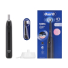 Elektryczna szczoteczka do zębów Oral-B iO2, z czujnikiem nacisku, akumulatorowa, dla dorosłych, 1 główka szczoteczki, 3 tryby szczotkowania, czarna