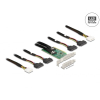 Delock PCI Express 4.0 x16 Karte zu 4 x SFF-8639 N
