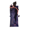 Cocoon Leicht-Reiseschlafsack, Rechteck, 220 x 90 cm, ?gypt. Baumwolle, tuareg