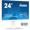 Iiyama TFT XUB2497HSU IPS 24'' HDMI/DP/2xUSB/hoev/weiß - Płaski ekran - 60.5 cm