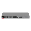 Zarządzalny Switch Ruijie | L2+ | 24 porty 1Gbit + 4 porty SFP 2.5Gbit | 24 porty PoE+ (370W max) | 2 wentylatory, 1 wbudowany zasilacz AC | Rack