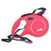 Smycz flexi automatyczna New Classic S linka 8 m - dla psa do 12 kg, kolor czerwony