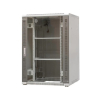 EmiterNet Szafa ramowa stojąca 24U, drzwi przód blacha/szkło, 800x800x1180mm (szer./gł./wys.)