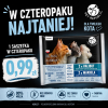 PetRepublic Adult halibut - makrela mokra karma dla kota 4x100g