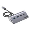 UNITEK HUB ALUMINIOWY USB-A/C 2X USBA 2X USBC 5GBP