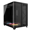 Obudowa CORSAIR Geh Midi AIR 5400 LX-R LINK Szkło hartowane Czarne