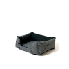 GO GIFT Legowisko dla psa XL - grafit - 75x55x15 cm