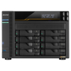 NAS Asustor AS6808T; Tower; 8x (3.5" SATA HDD/ 2.5" SSD); AMD Ryzen Embedded V3C14; 16G ECC DDR5 SODIMM (max. 64GB), 2x 10GbE, 2x 5GbE, 4x M.2 2280 NV
