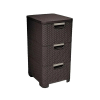 CURVER REGAŁ Z 3 SZUFLADAMI 3x14L  /CIEMNY BRĄZ