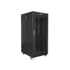 LANBERG SZAFA STOJĄCA RACK 19" 27U 600X800 DRZWI PERFOROWANE LCD CZARNA FF01-6827-23BL (FLAT PACK)