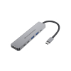CONCEPTRONIC  6-1 Dock USB-C->HDMI/2xUSB-A/2xUSB-C/+ 25cm gr