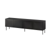 Szafka RTV SIENA 200x40x60 czarny mat