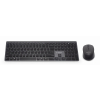 Gembird KBS-ECLIPSE-M500 klawiatura Dołączona myszka RF Wireless QWERTY US English Czarny