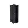 LANBERG SZAFA STOJĄCA RACK 19" 42U 800X1000 DRZWI SZKLANE LCD CZARNA FF01-8042-12BL (FLAT PACK)