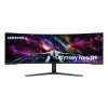 Samsung Odyssey S57CG954NU monitor komputerowy 144,8 cm (57") 7680 x 2160 px 8K Ultra HD QLED Czarny, Biały