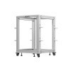 OPEN RACK 19" 15U 600X600-1100 REGULOWANY SZARY LANBERG