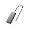 Conceptronic ABBY24G stacja dokująca Przewodowa USB 3.2 Gen 1 (3.1 Gen 1) Type-C Szary