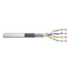 Digitus Kabel typu linka kat.5e, SF/UTP, AWG 26/7, PVC, 100m, szary, karton
