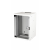 Equip 10" WandgehĂ¤use GlastĂĽr ECO 300x300mm       9U    grau