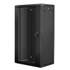 Szafa rack Lanberg WF01-6422-10B (22U; 1082mm / 600mm / 450 mm; wisząca; Otwierane; 19''; kolor czarny)