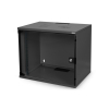 Digitus Szafa sieciowa wisząca 19" 7U rack 540x400, drzwi szyba, szary, niedzielona, niezłożona, 60kg